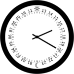 24 hour clock